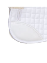 Sadelpad Deluxe Supafleece Vit/Natur