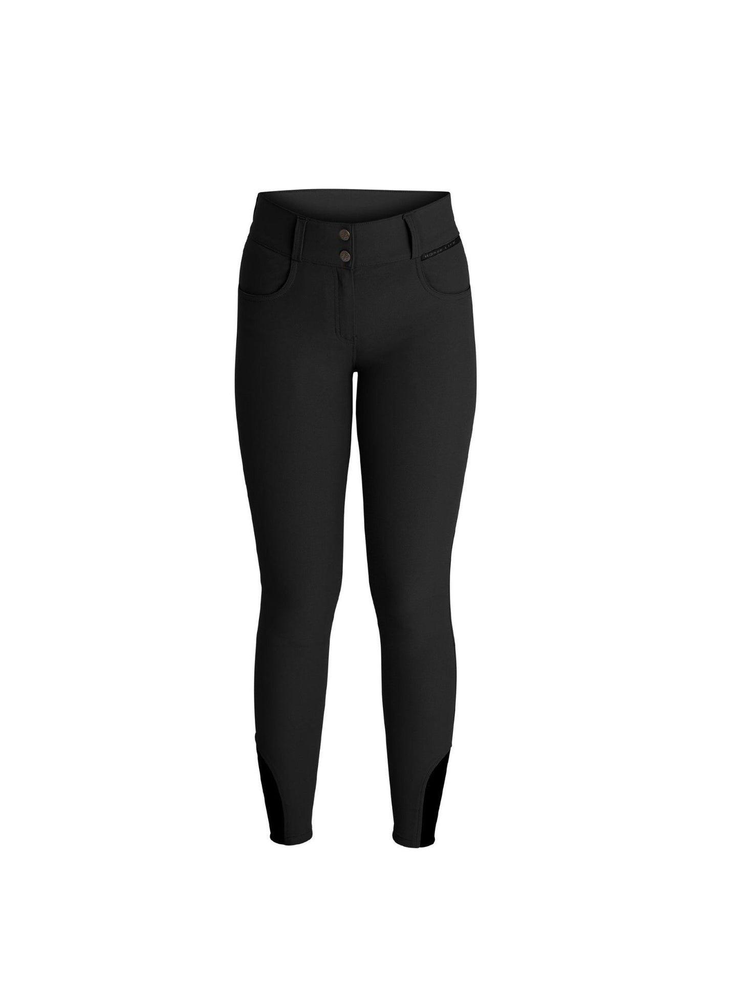 Samira High SoftTex Knee Grip Ridbyxa Svart