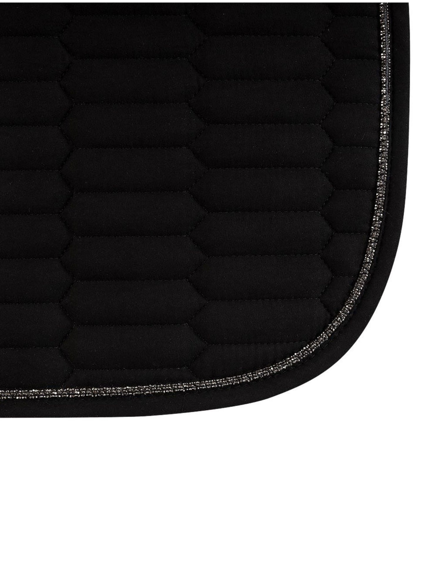 Dressyrschabrak Suede Svart