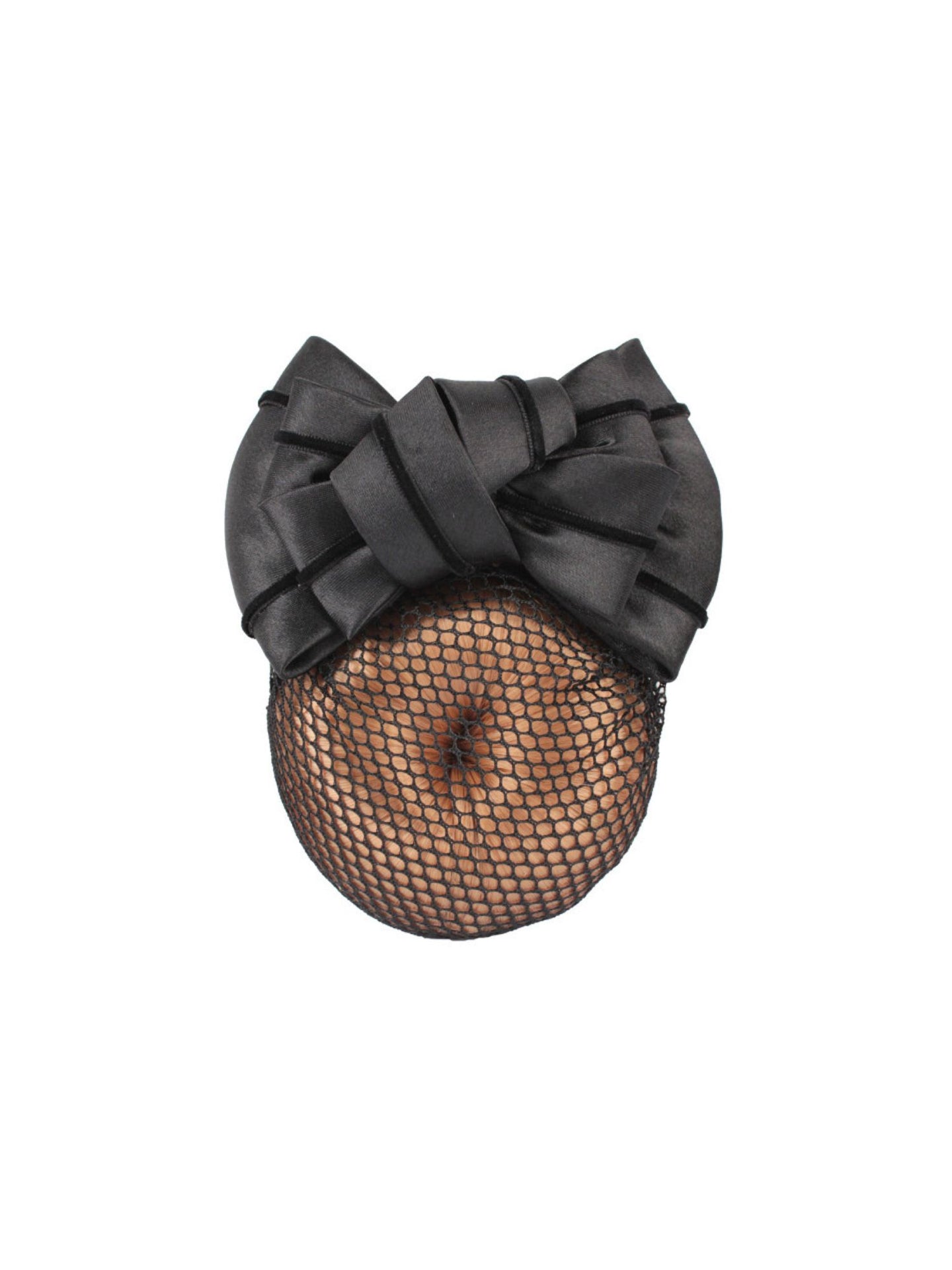 Show Bow Satin Svart