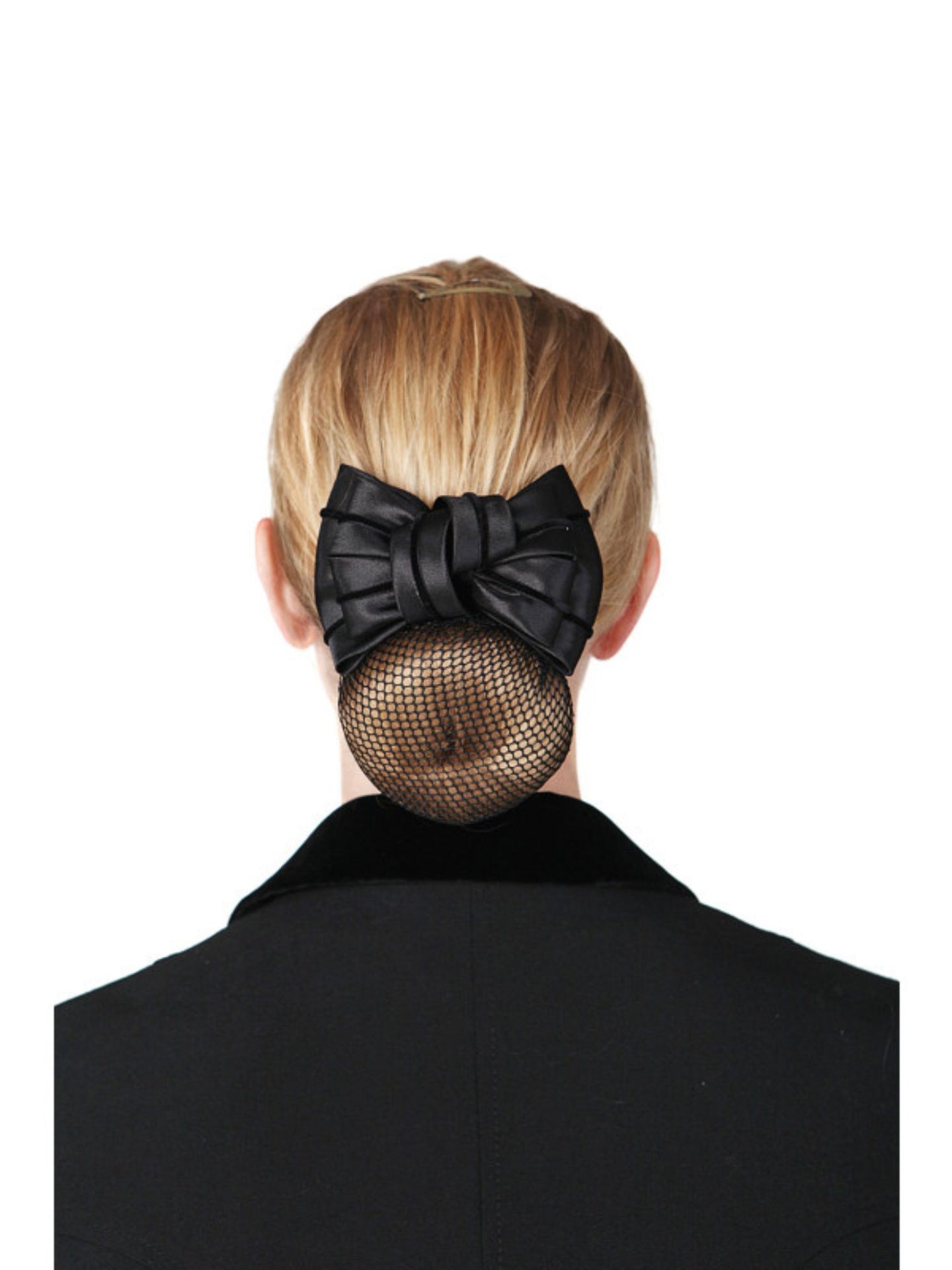 Show Bow Satin Svart