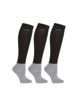 Ridstrumpa Show Socks 3-Pack Svart