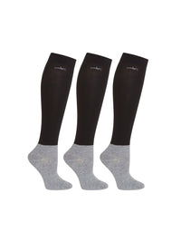 Ridstrumpa Show Socks 3-Pack Svart