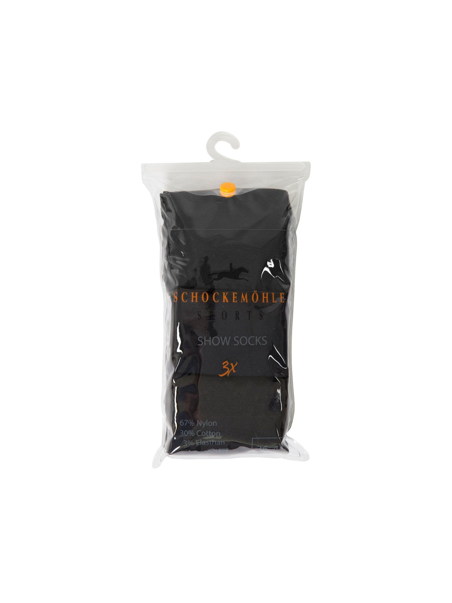 Ridstrumpa Show Socks 3-Pack Svart