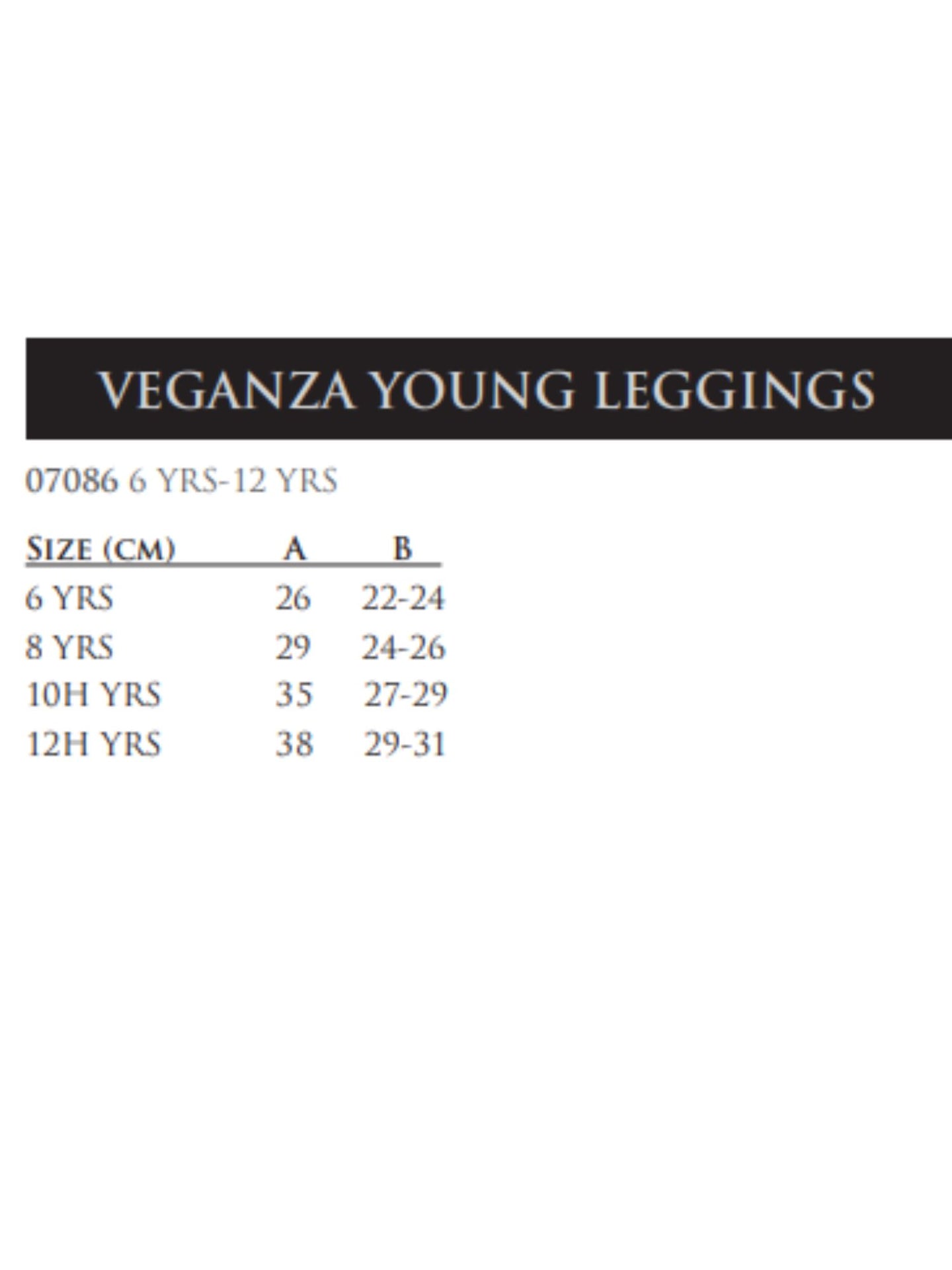Shortchaps Veganza Junior Svart
