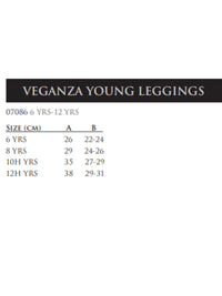 Shortchaps Veganza Junior Svart
