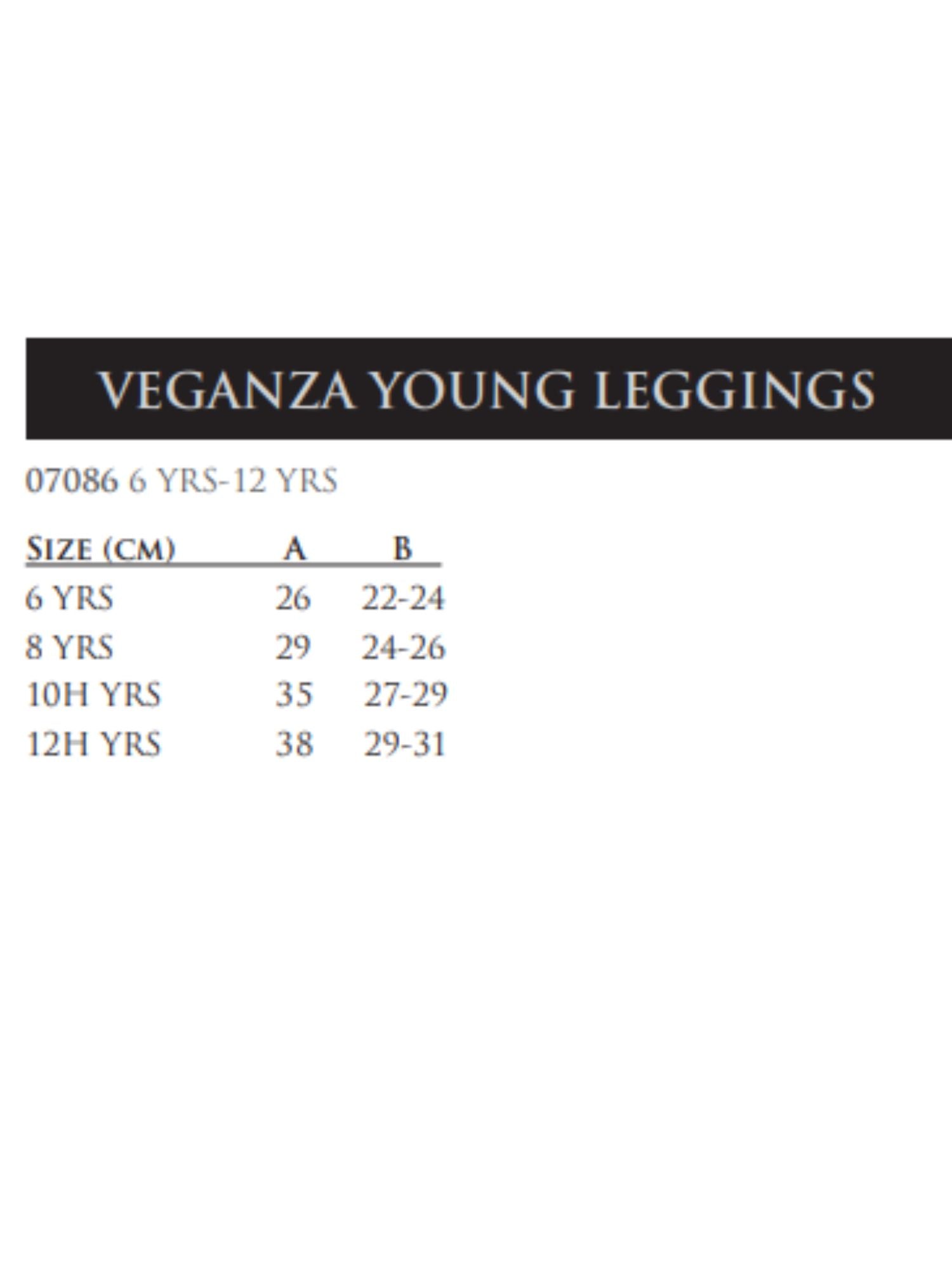 Shortchaps Veganza Junior Svart