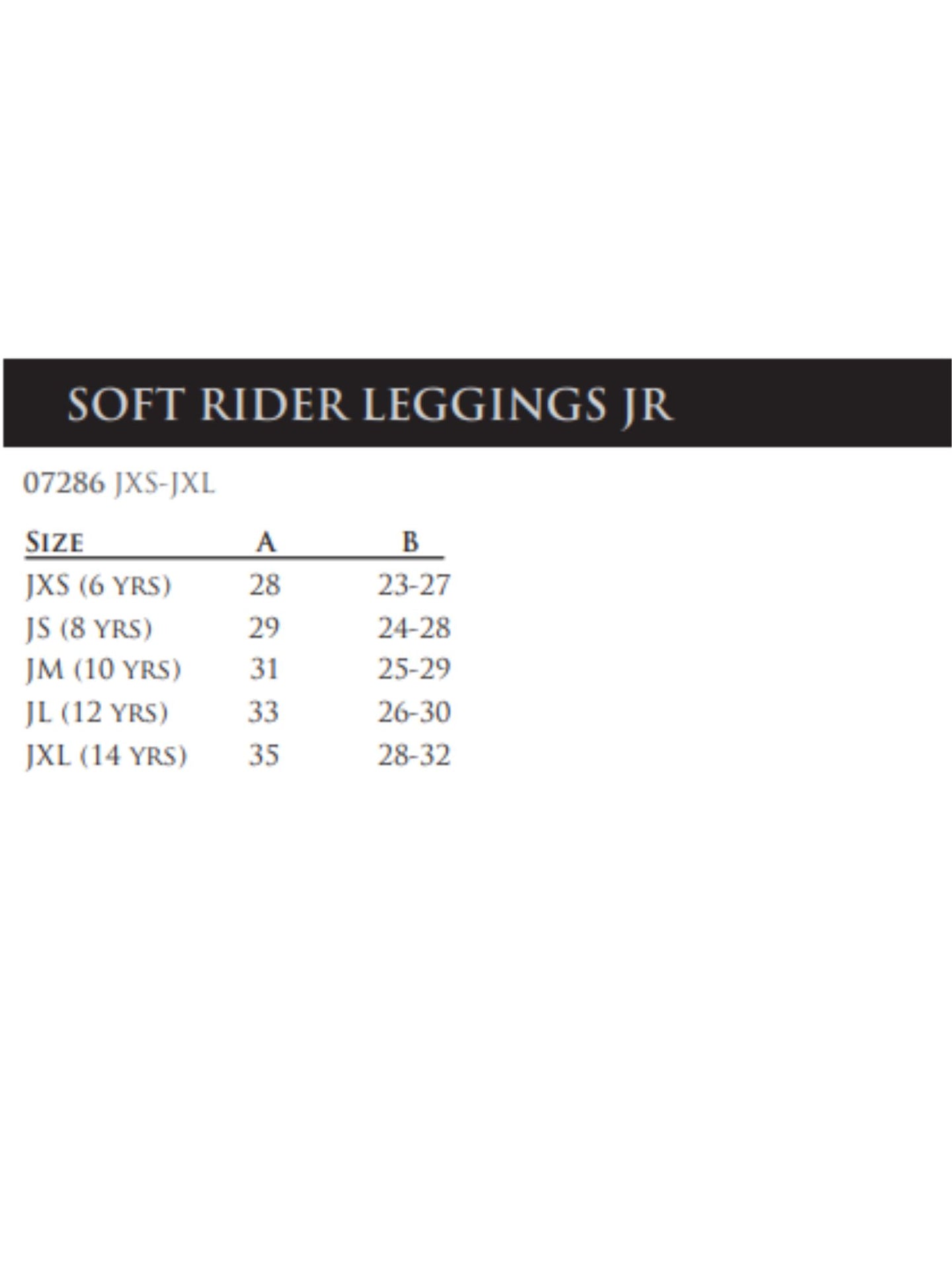 Shortchaps Soft Rider Junior Brun