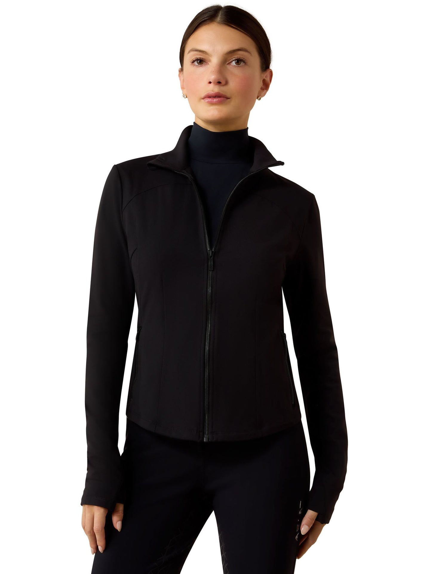 SolVeil Full Zip Sweatshirt Svart