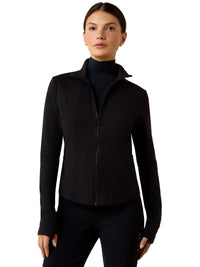 SolVeil Full Zip Sweatshirt Svart