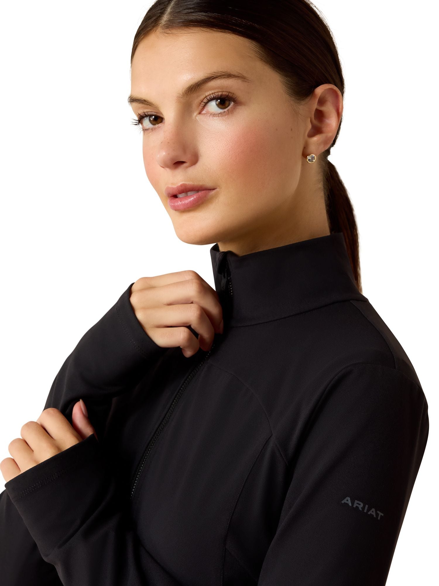 SolVeil Full Zip Sweatshirt Svart