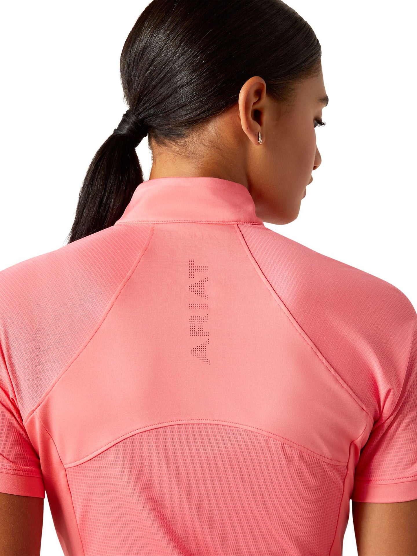 Soquel 1/4 Zip Womens Baselayer Coral Paradise