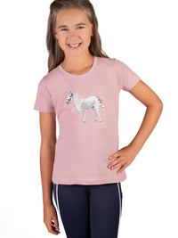 T-Shirt Junior Sparkle Antique Pink