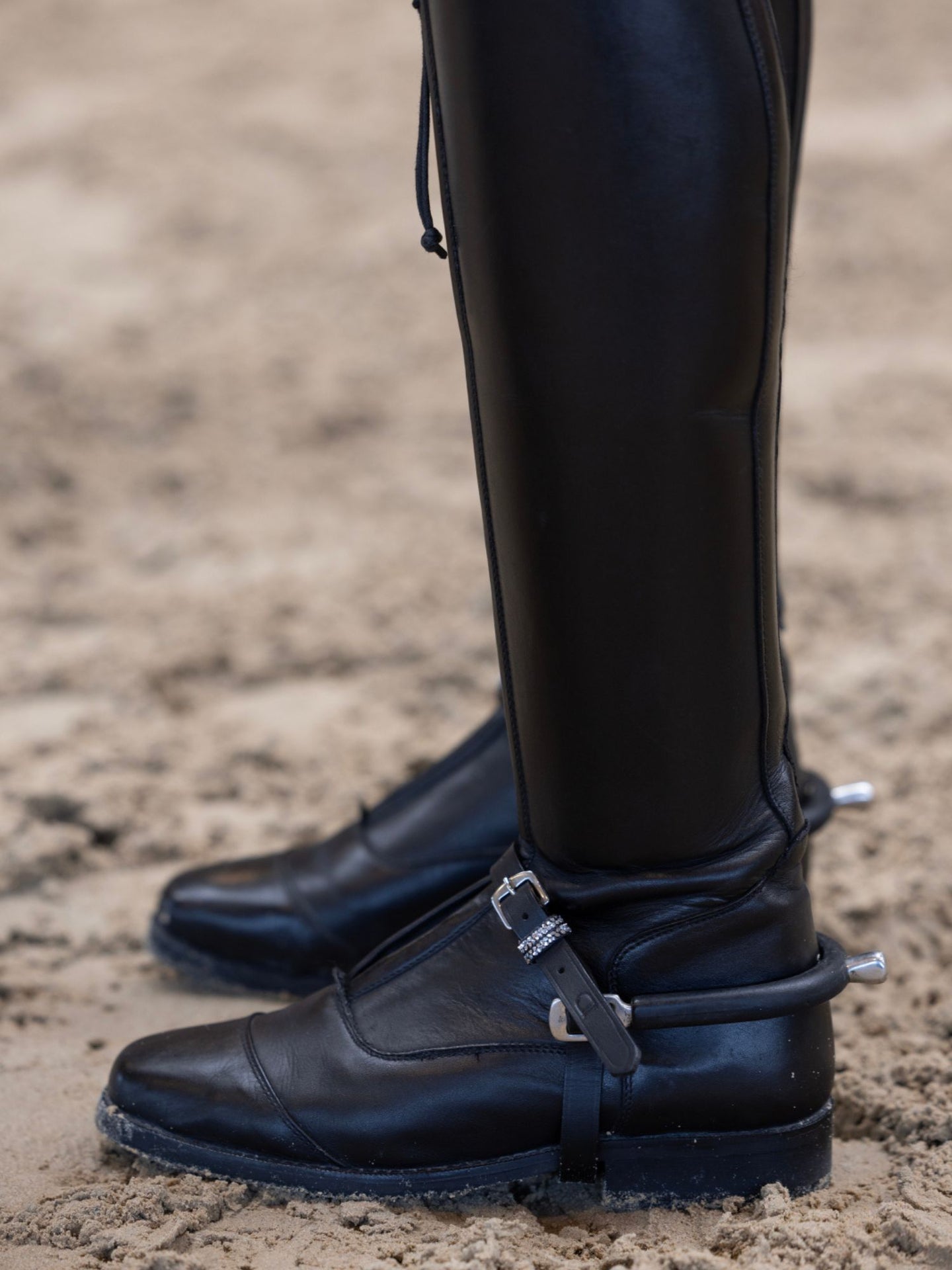 Sporremmar Glitter Silver