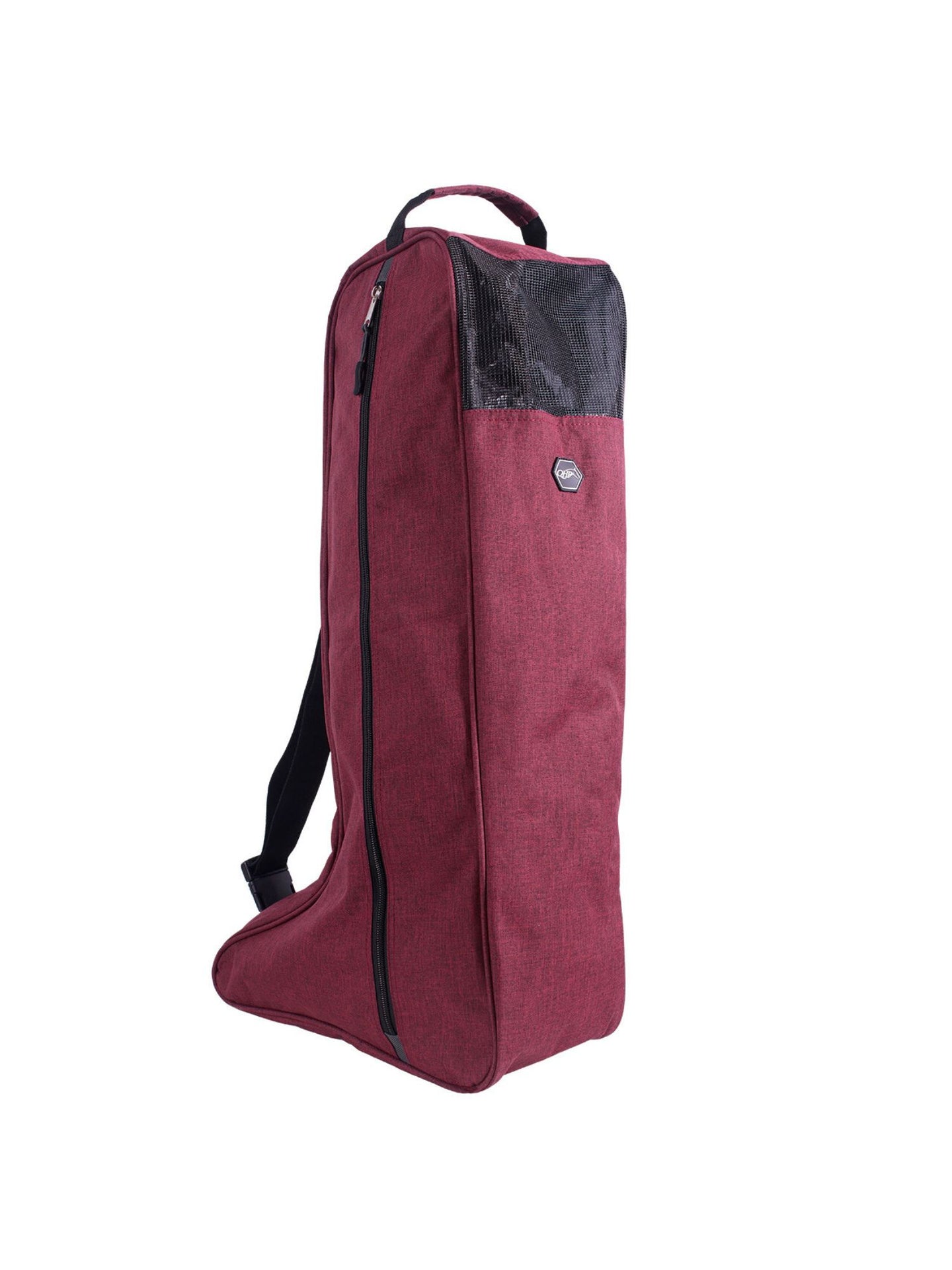 Stövelväska Vinröd