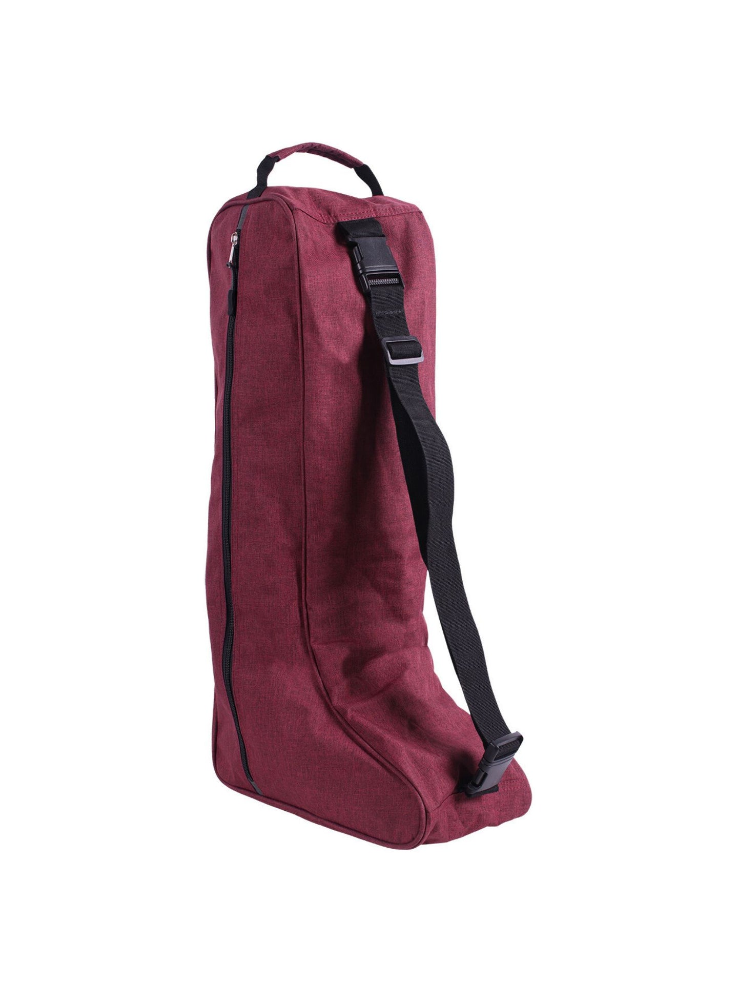 Stövelväska Vinröd