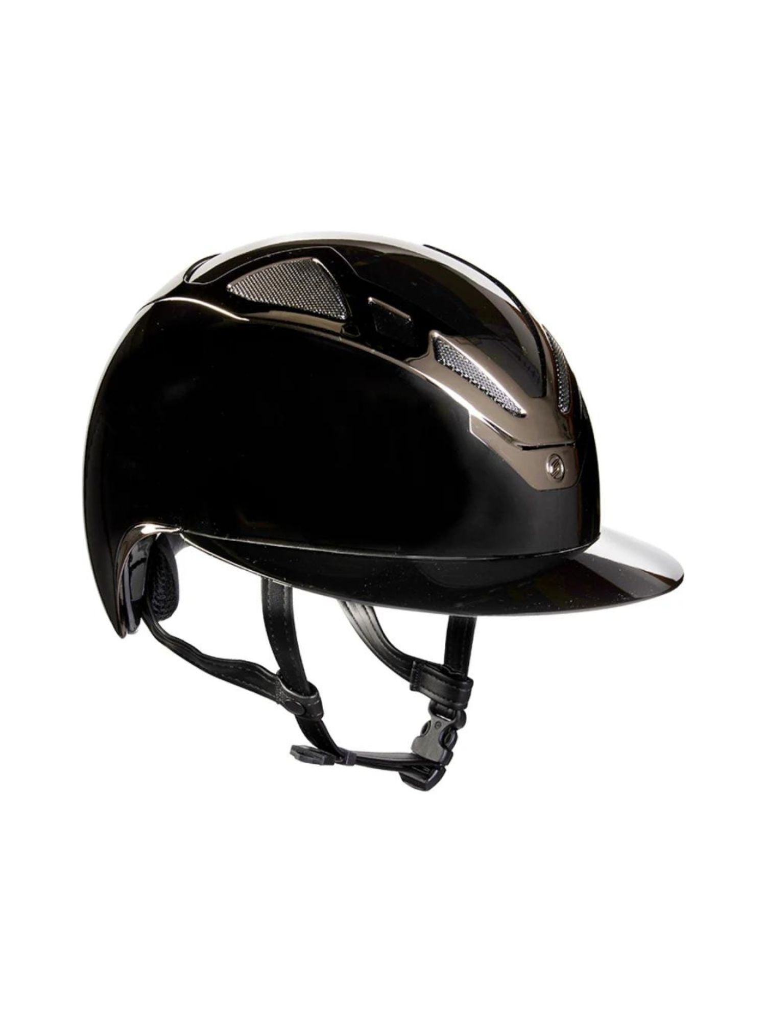 Apex Chrome Glossy Lady Ridhjälm Black Glossy