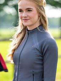 Sweat Jacket Oakleigh Steel Grey