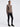 Sweater Pure Wool Half Zip Turtleneck Espresso