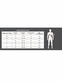 Airbag Swing Väst P25 Svart