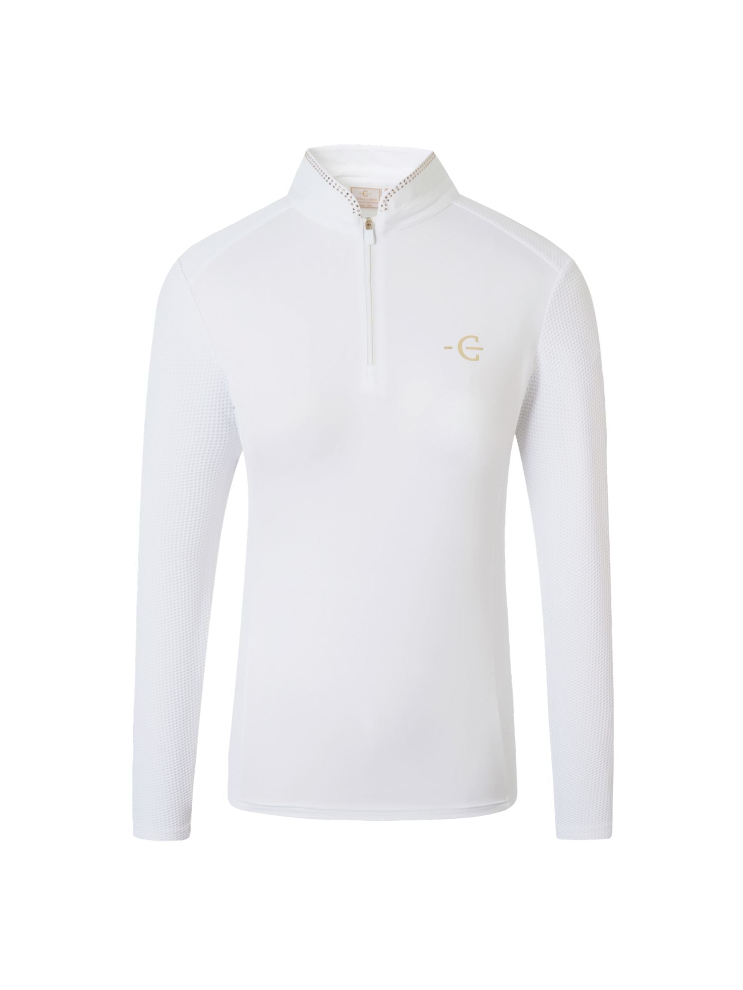 Tävlingstopp Långärmad Vit