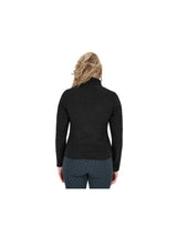 Sweater Half Zip Teddy Svart