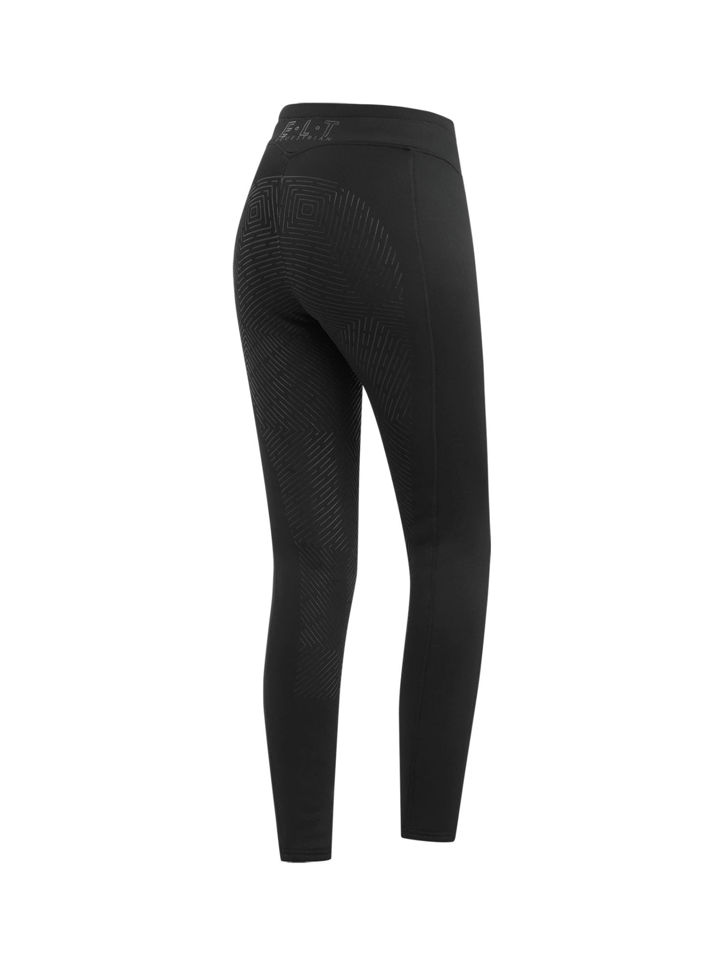 Leggings Fodrade Teddy Rica Svart