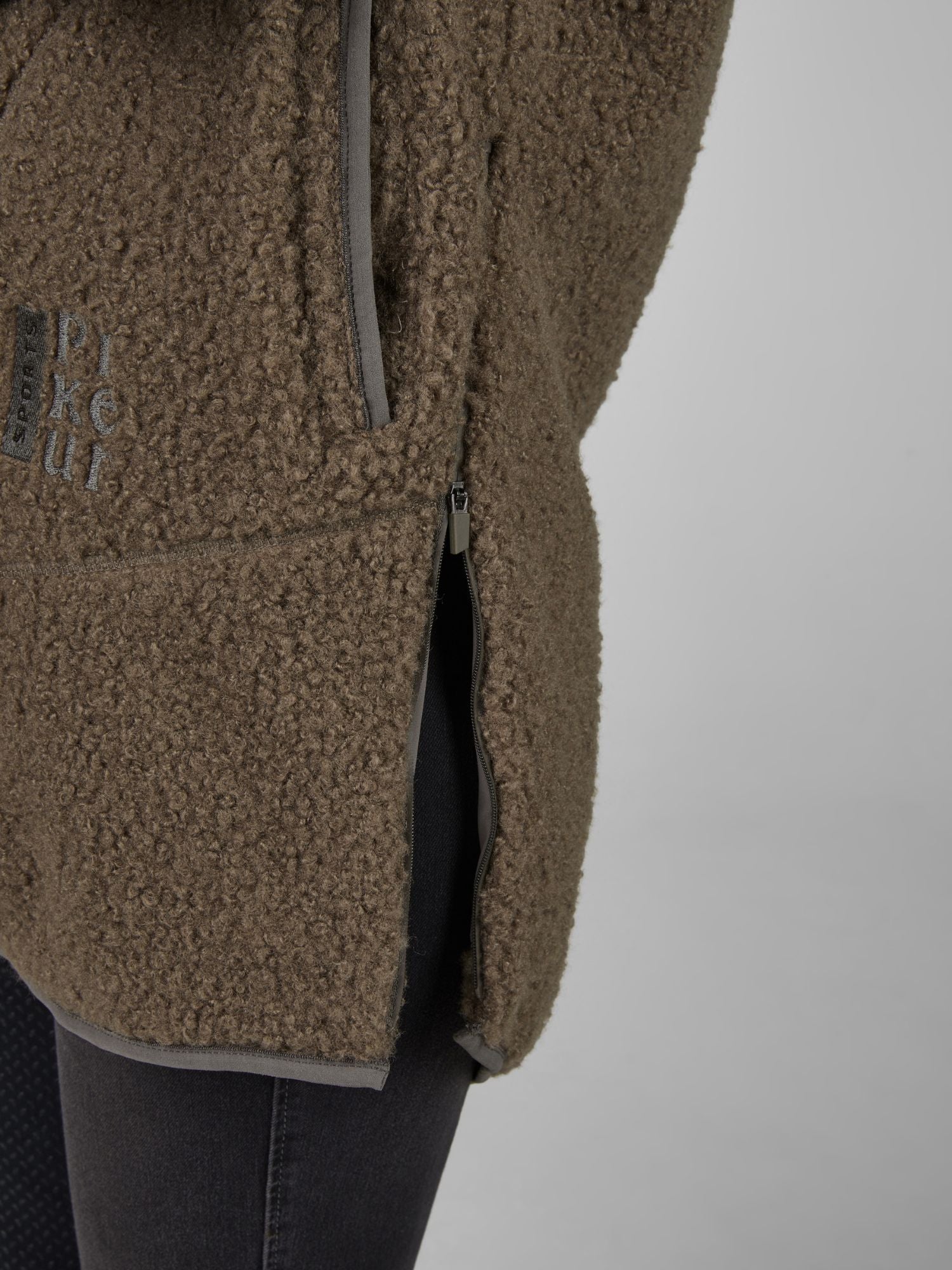 Teddyfleece Jacka Greige