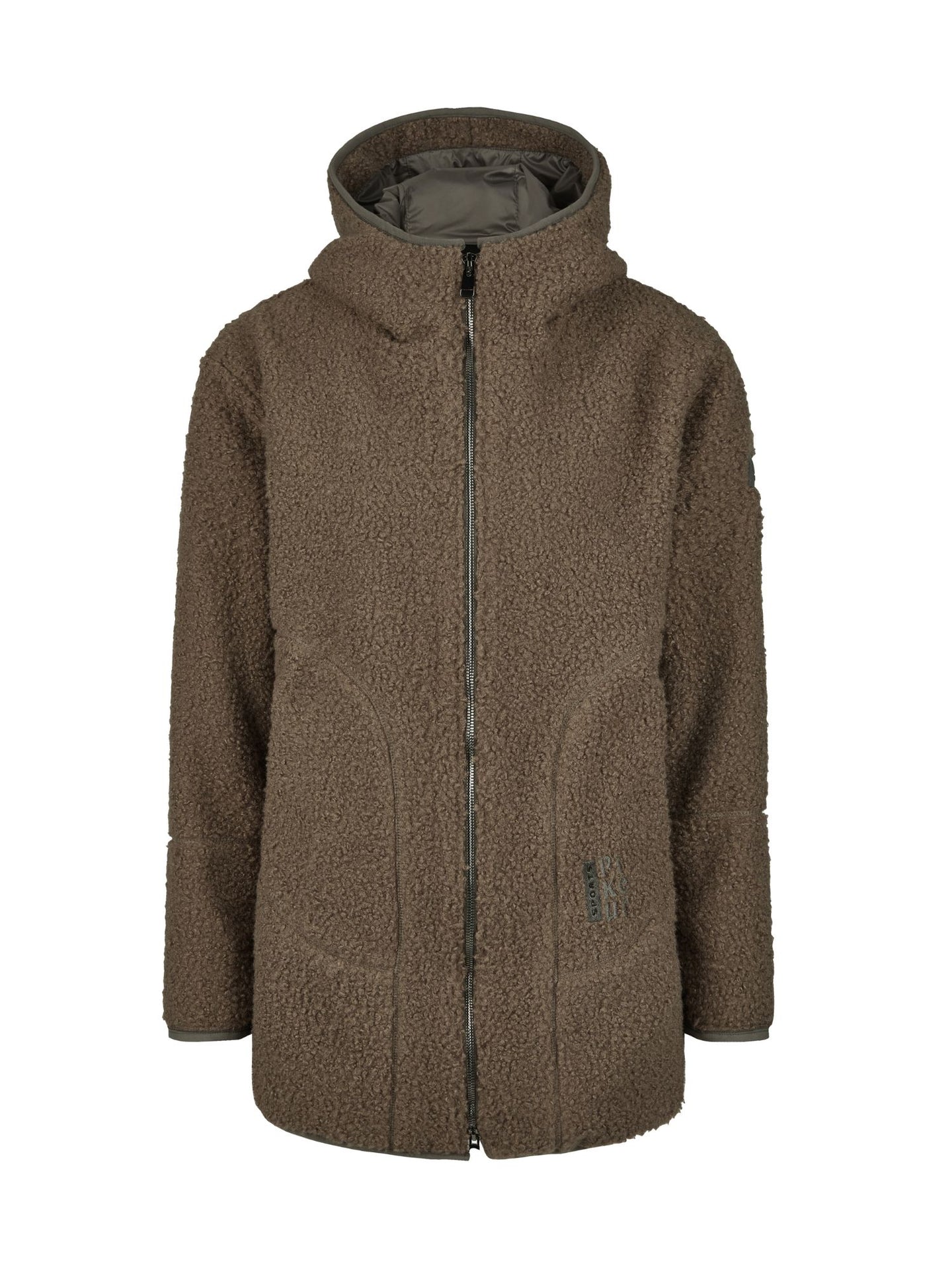 Teddyfleece Jacka Greige
