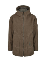 Teddyfleece Jacka Greige