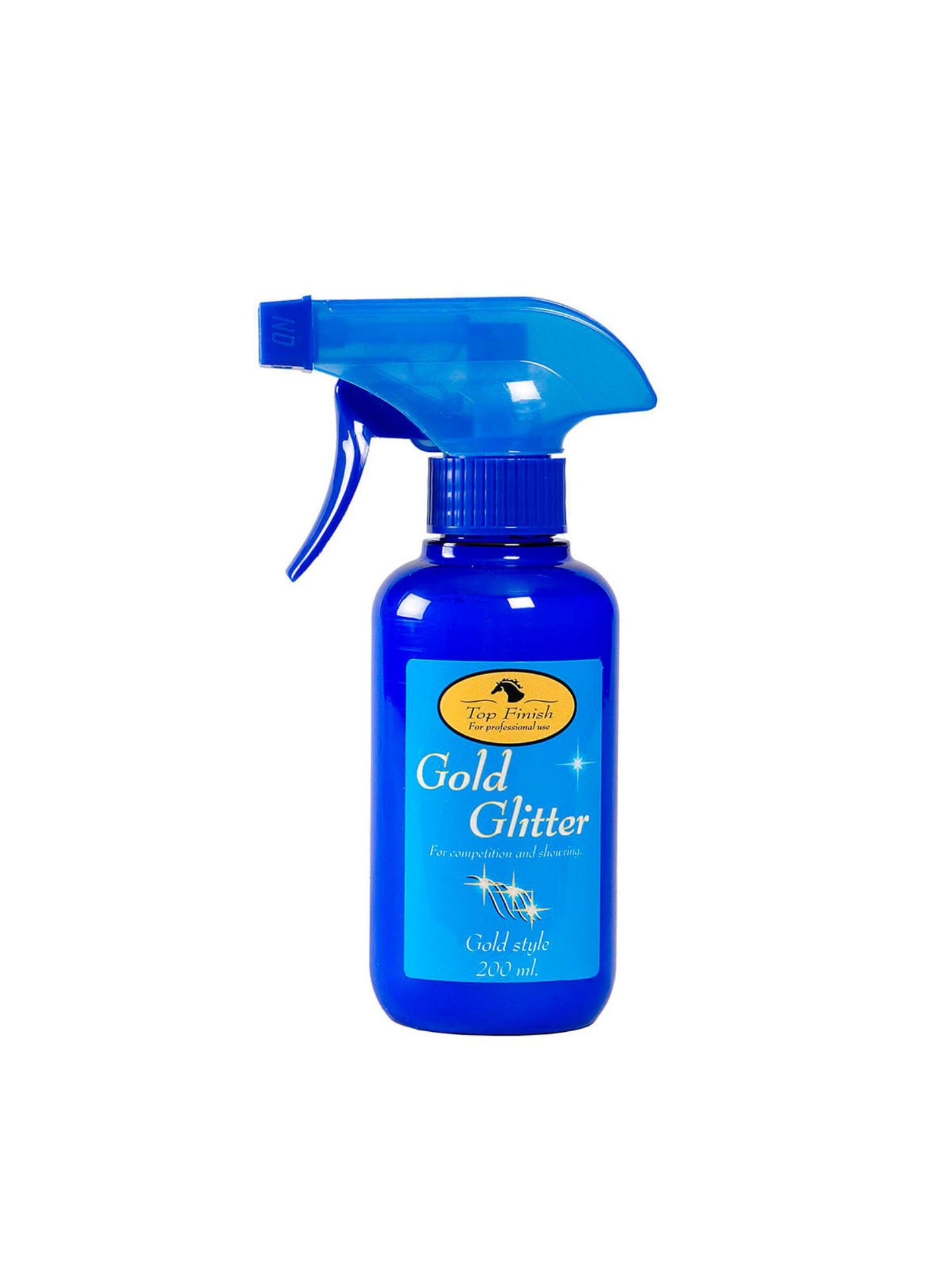 Top Finish Glitterspray Guld