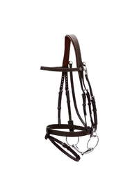 Träns Slät Nosgrimma Working Collection Brun