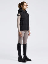 Unisex Puffer Junior Väst Black