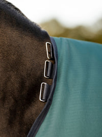 Utetäcke Amigo Ripstop 900D Pony 50g Turnout Dynasty Green/Navy & Silver