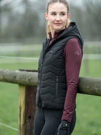 HighTemperature Heating Vest Svart