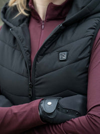 HighTemperature Heating Vest Svart