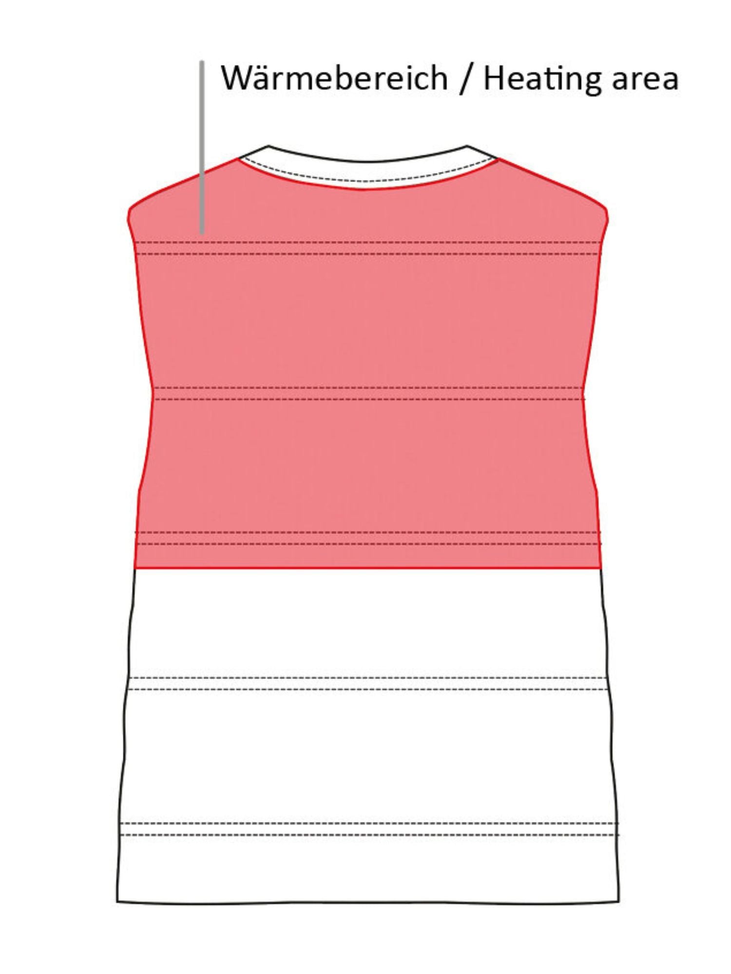 HighTemperature Heating Vest Svart