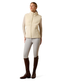 Väst Full Zip Laviolette Almond Milk