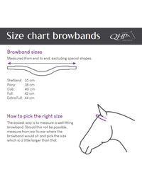 Pannband Verbena Svart/Silver