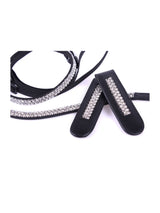 Pannband Verbena Svart/Silver