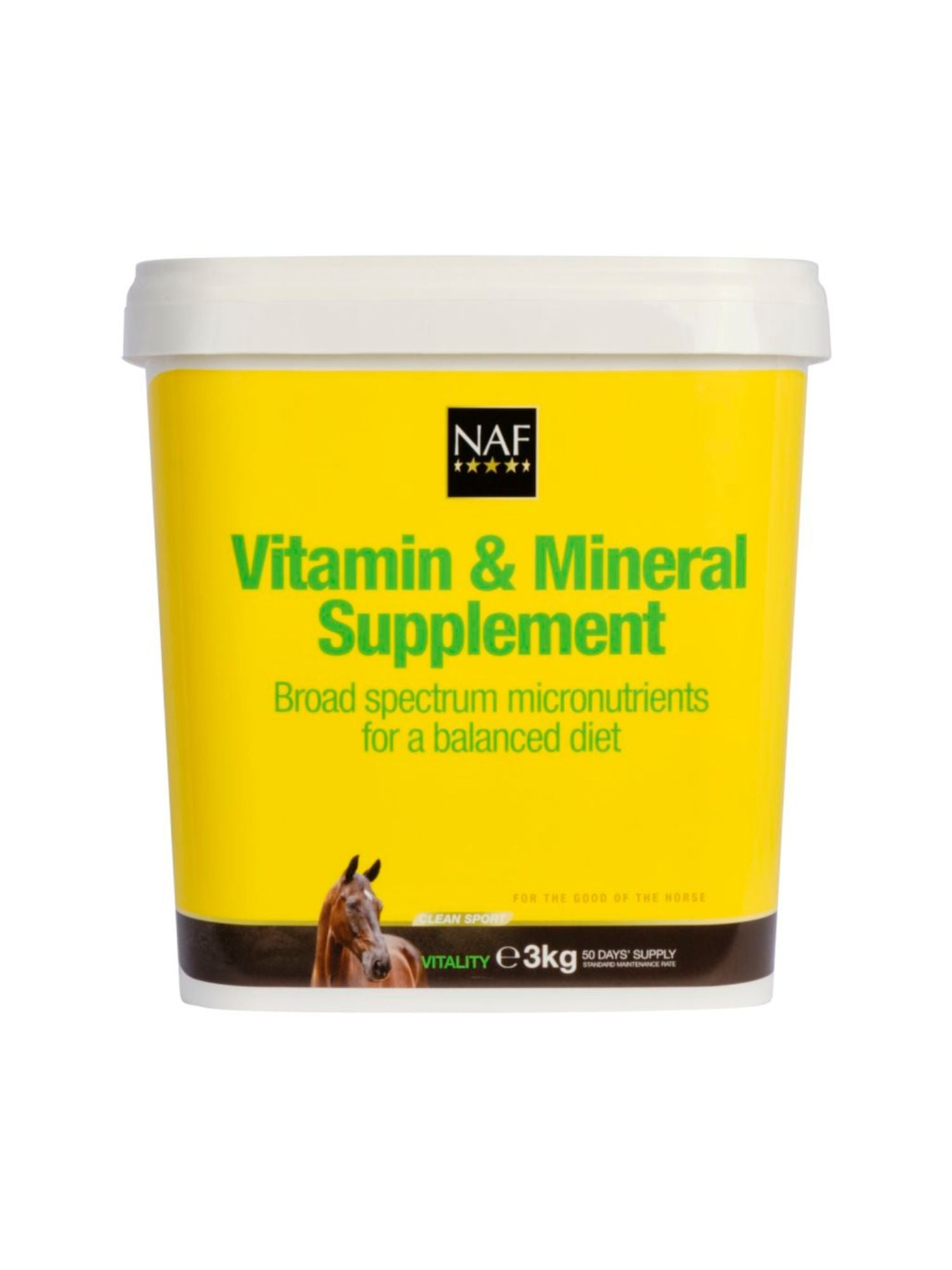 Vitamin & Mineral Supplements 3kg
