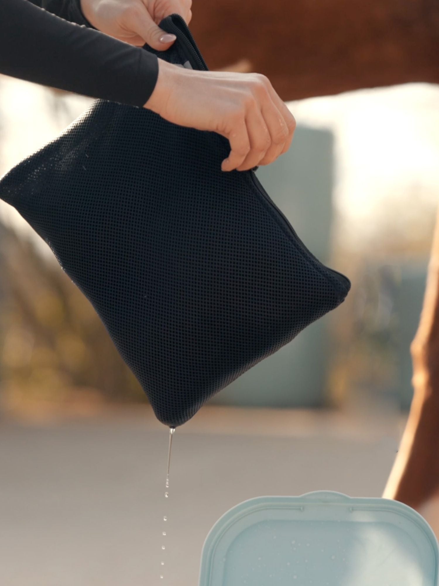 W-Health + Care Ice Layer Rug Nightblue