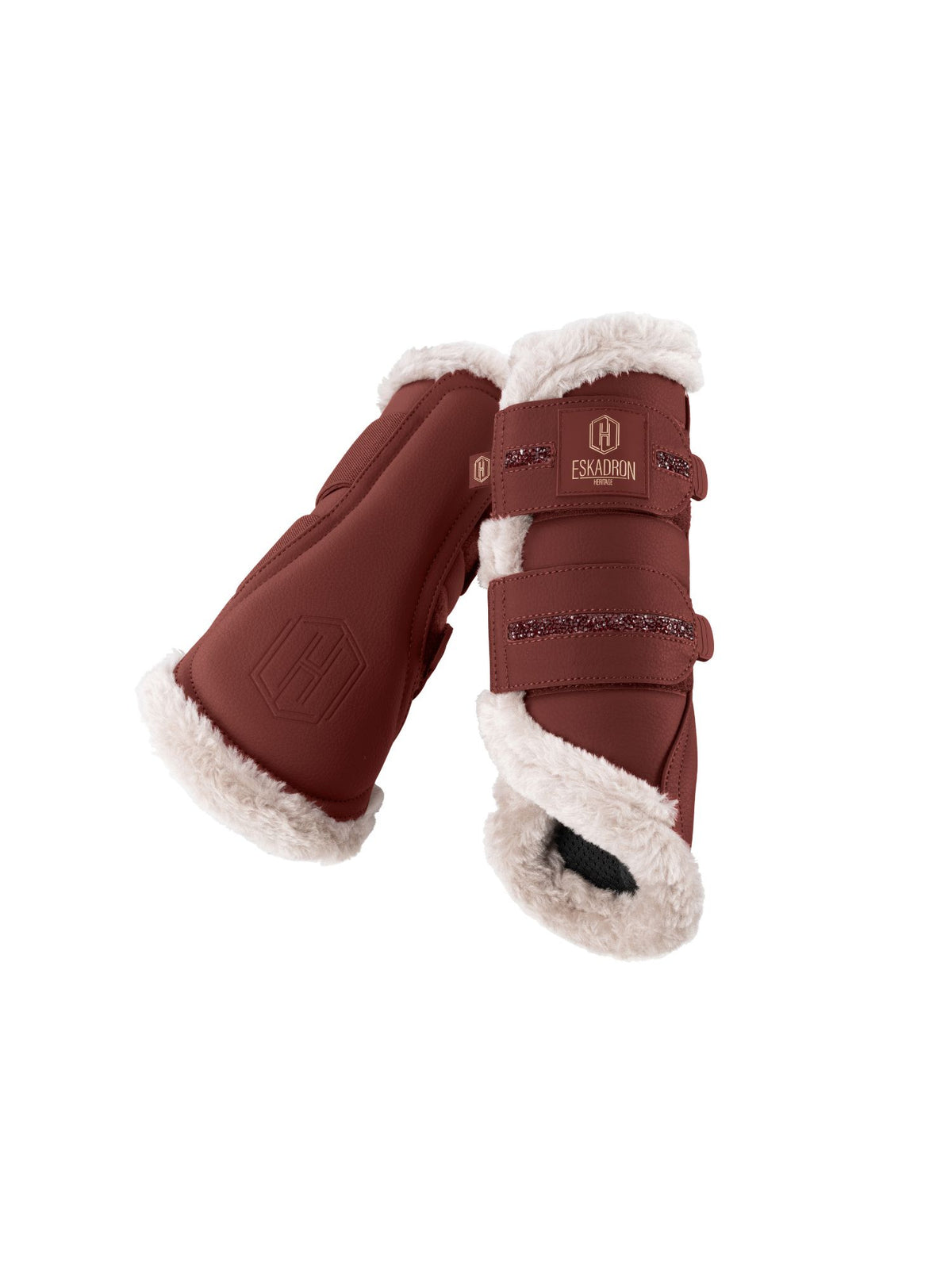 Damasker Faux Leather Jewel Merlot