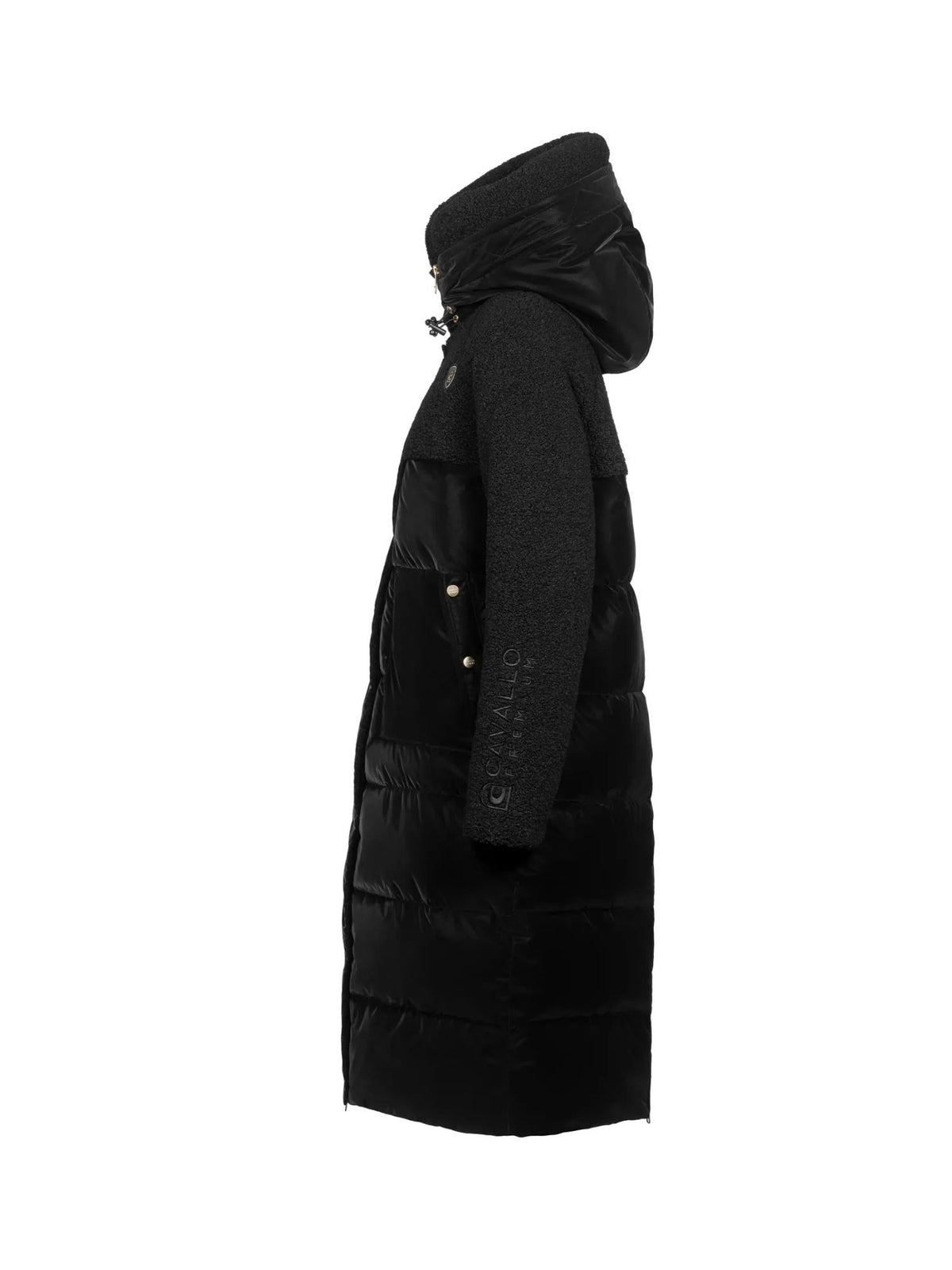 Maxi Coat Cavallika Black