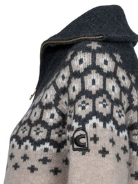 Woolpullover Half-Zip Cavalleara Peanut