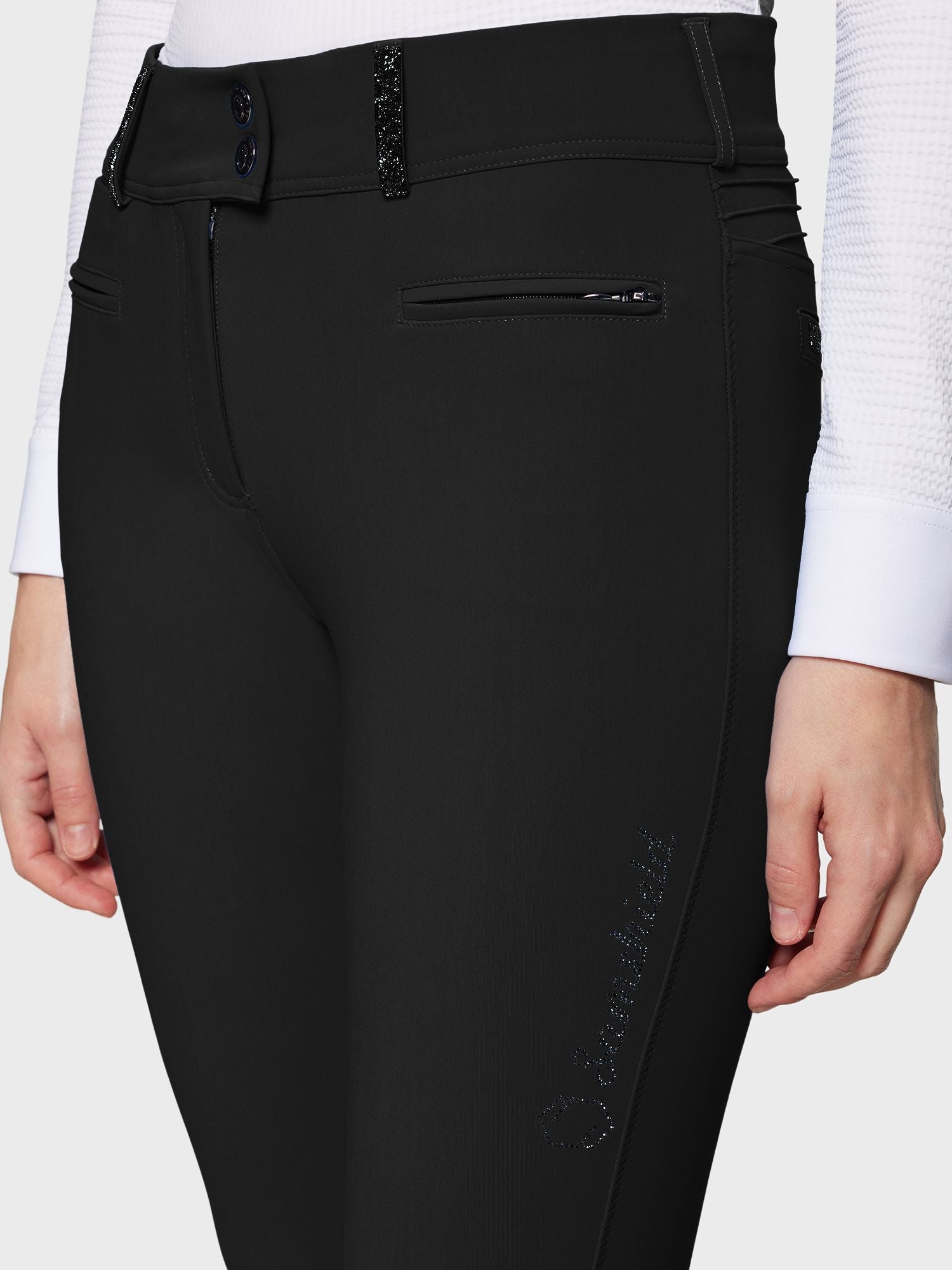 Ridbyxa Clara Premium Full Grip Svart