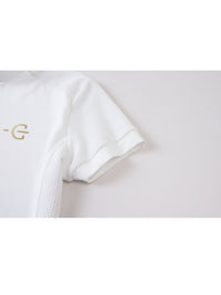 Tävlingstopp Kortärmad Vit