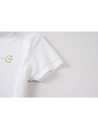 Tävlingstopp Kortärmad Children Vit