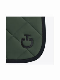 Dressyrschabrak Diamond Quilted Jersey Jungle Green