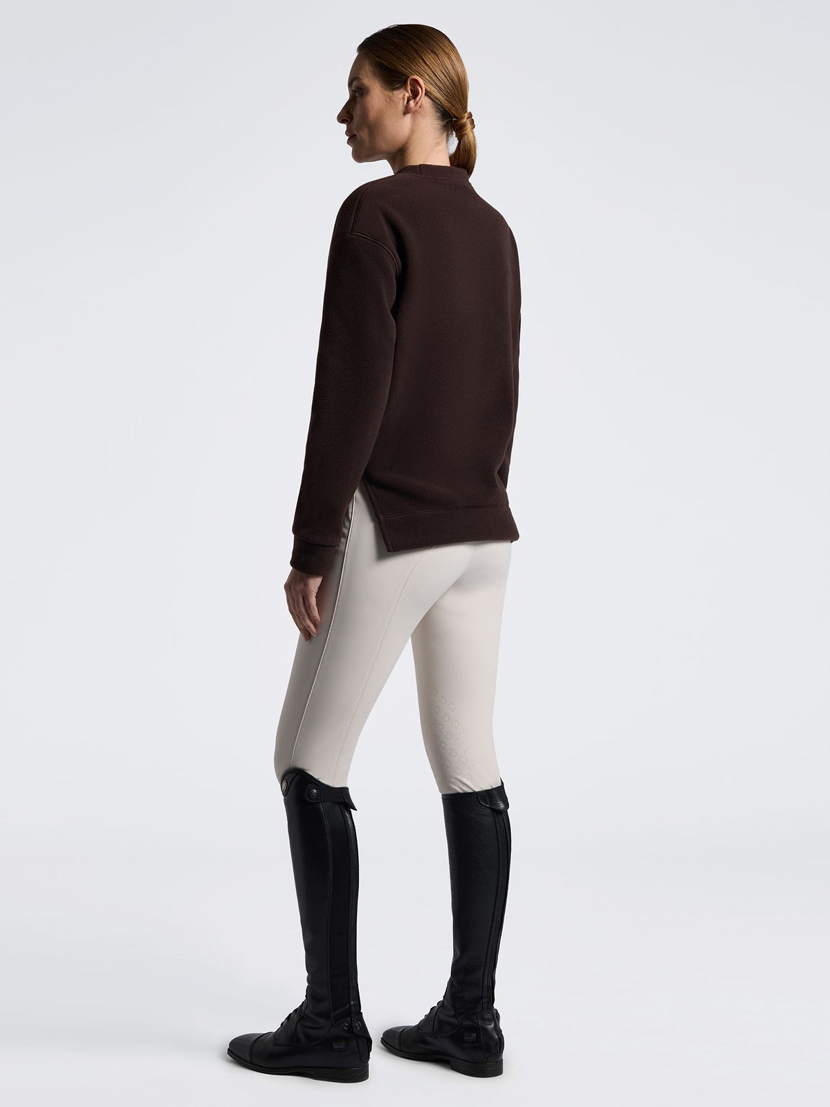 Fleece Crew Neck Espresso